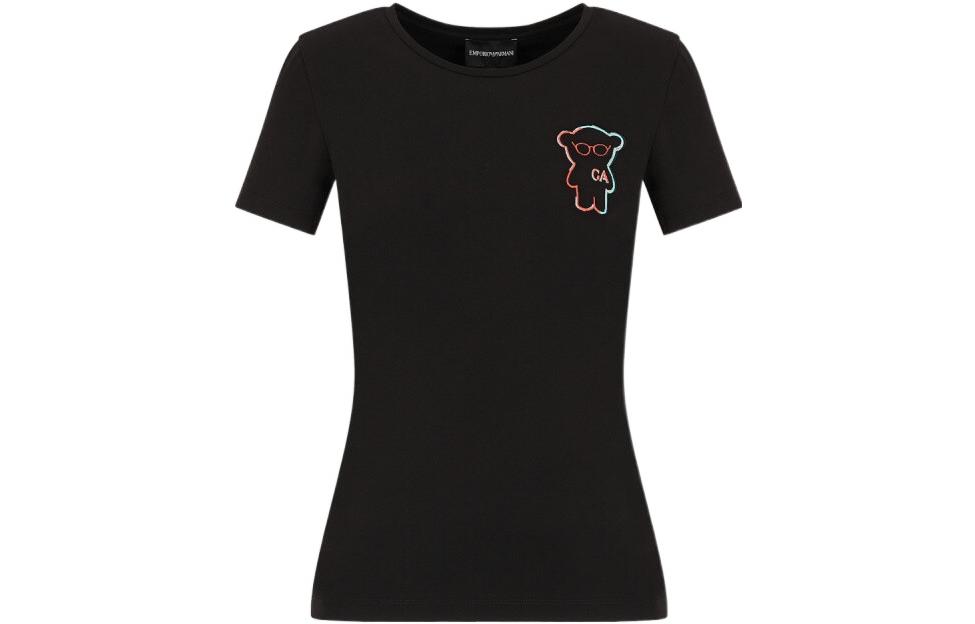 EMPORIO ARMANI SS22 Футболка женская черная
EMPORIO ARMANI SS22 Футболка женская черная