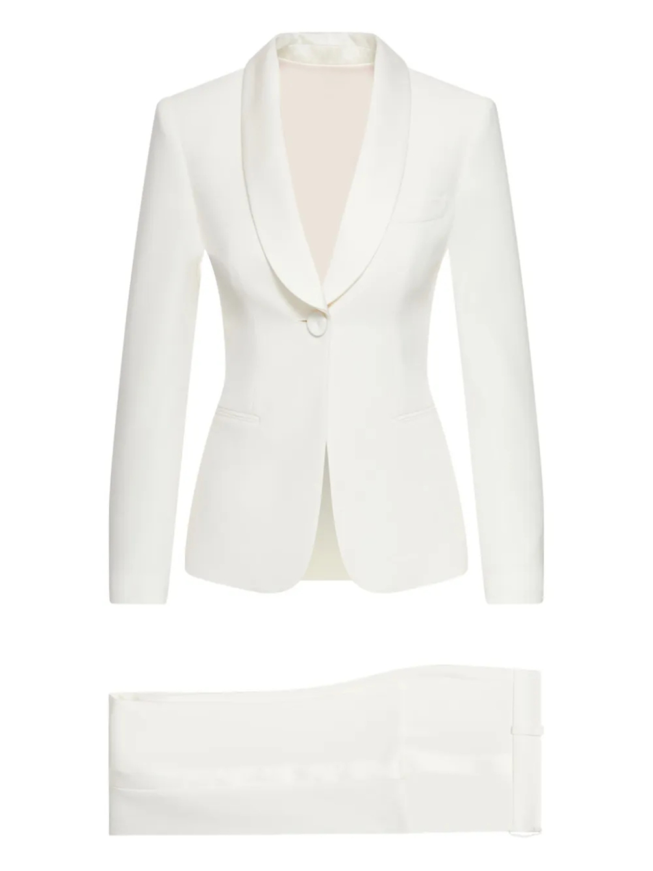 Шерстяной однобортный костюм Giorgio Armani, белый
Шерстяной однобортный костюм Giorgio Armani, белый