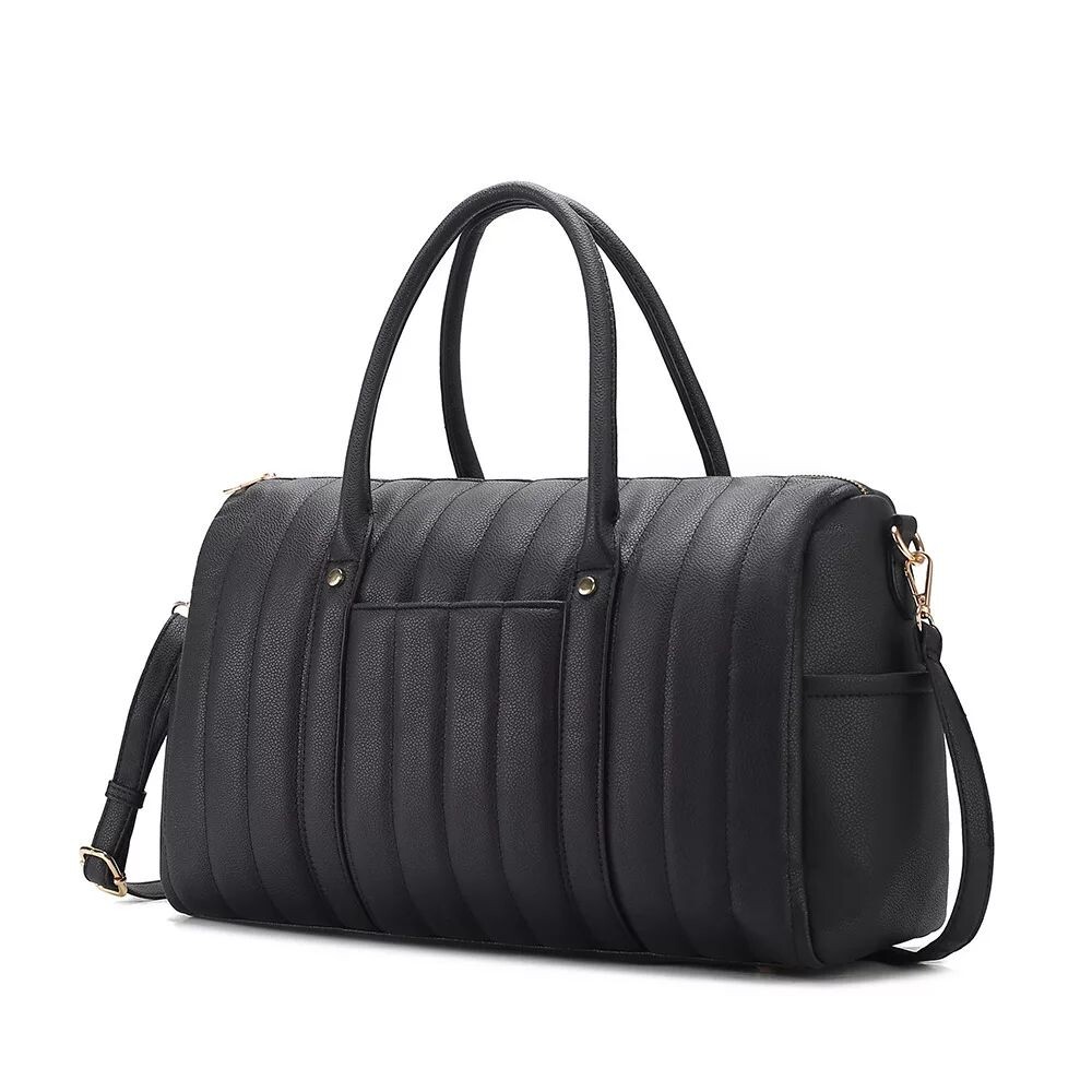 Коллекция MFK Женская стеганая дорожная сумка Luana из веганской кожи от Mia K. MKF Collection, черный
Коллекция MFK Женская стеганая дорожная сумка Luana из веганской кожи от Mia K. MKF Collection, черный