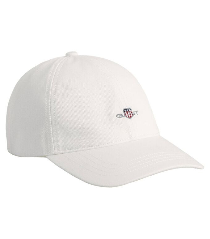 Бейсболка с щитком Gant, белый
Бейсболка с щитком Gant, белый