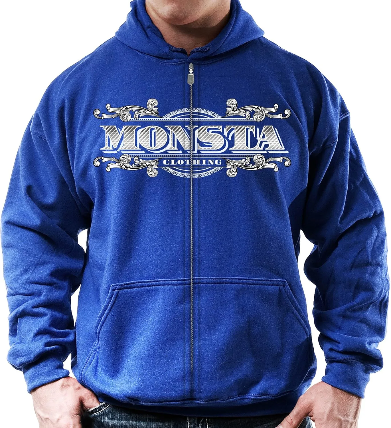 Monsta Clothing Co. Мужская толстовка с молнией для тренировок
Monsta Clothing Co. Мужская толстовка с молнией для тренировок