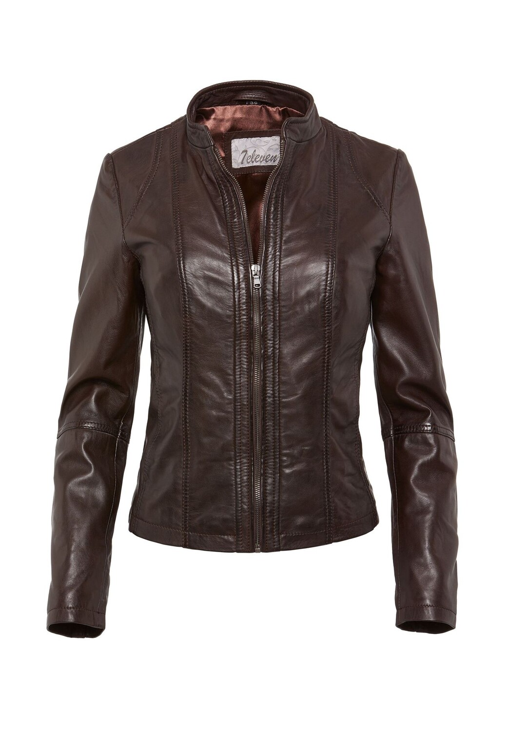 СЕМЕРА кожаная куртка 7eleven, темно-коричневый
СЕМЕРА кожаная куртка 7eleven, темно-коричневый