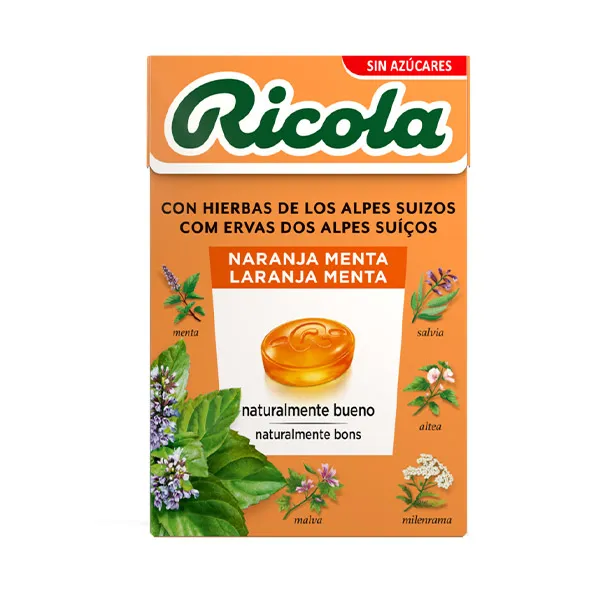 Коробка конфет Sabor Naranja Menta Ricola, 50 g
Коробка конфет Sabor Naranja Menta Ricola, 50 g