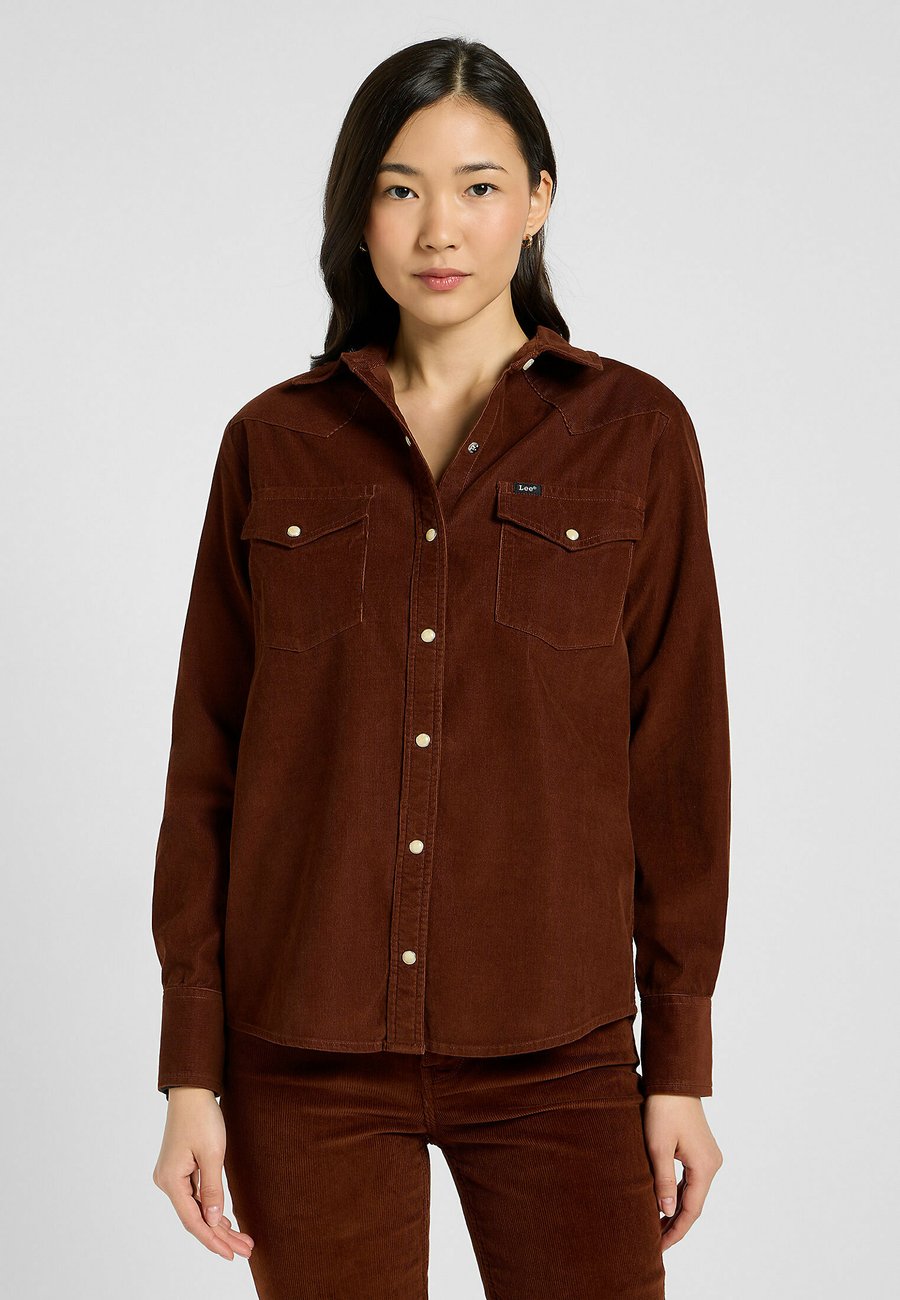 Блуза Lee Button-down blouse, Luxe Brown/Dark Brown
Блуза Lee Button-down blouse, Luxe Brown/Dark Brown