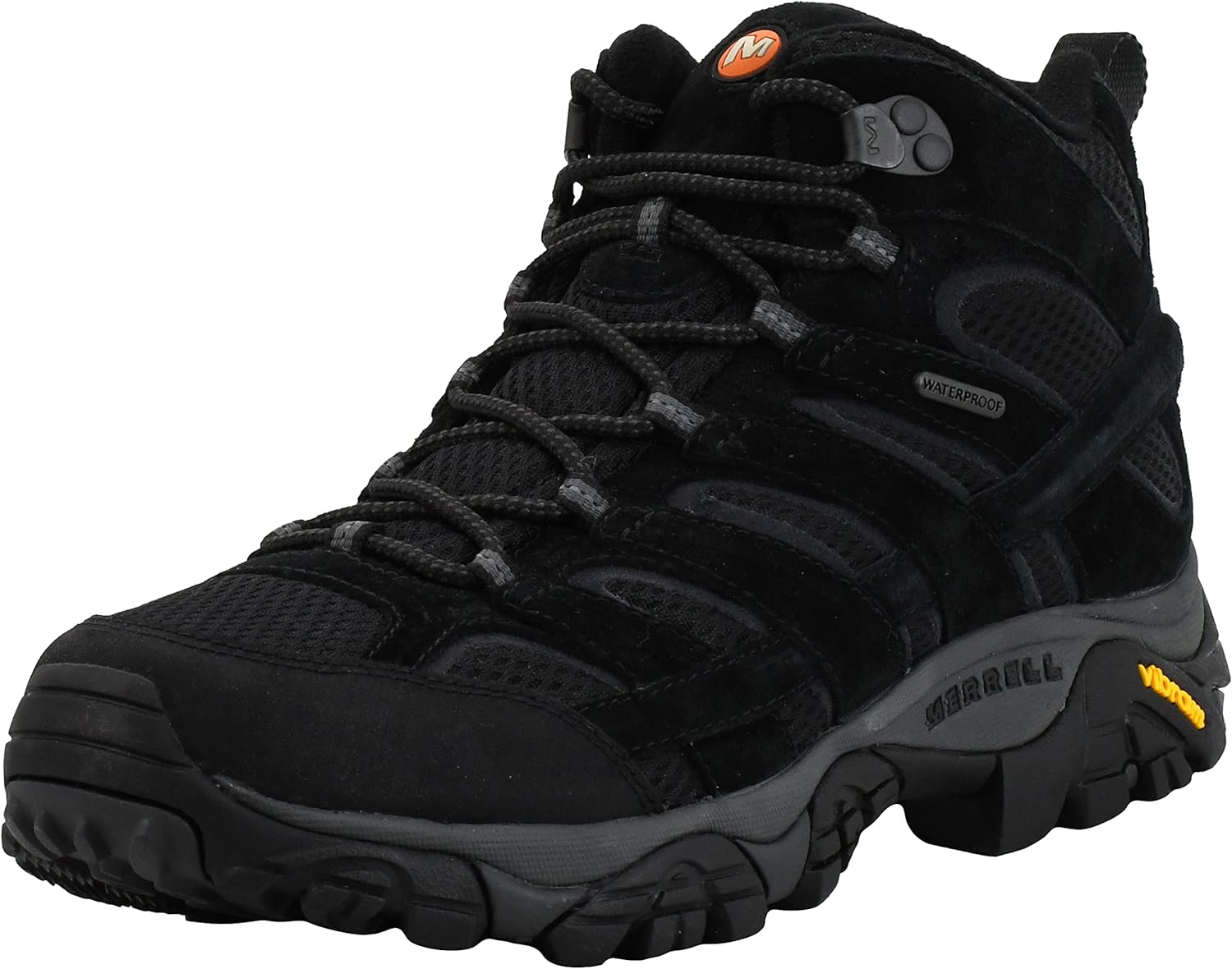 Мужские походные ботинки Merrell Moab 2 Mid водонепроницаемые, черный
Мужские походные ботинки Merrell Moab 2 Mid водонепроницаемые, черный