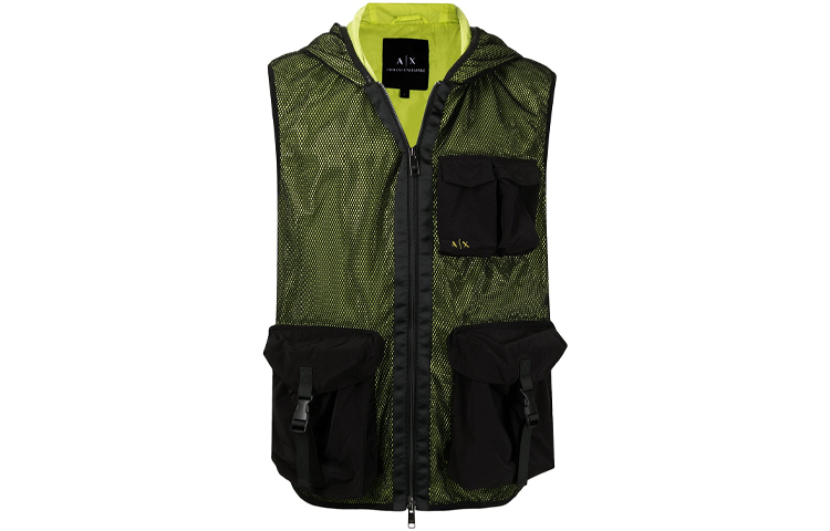 ARMANI EXCHANGE Зеленая жилетка Men's Green, Green
ARMANI EXCHANGE Зеленая жилетка Men's Green, Green