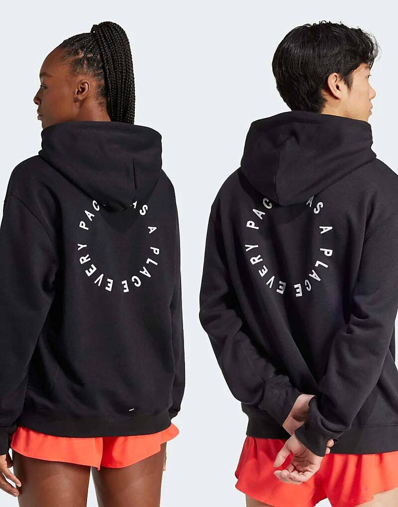 Толстовка унисекс adidas Running Runners черного цвета Adidas Performance
Толстовка унисекс adidas Running Runners черного цвета Adidas Performance