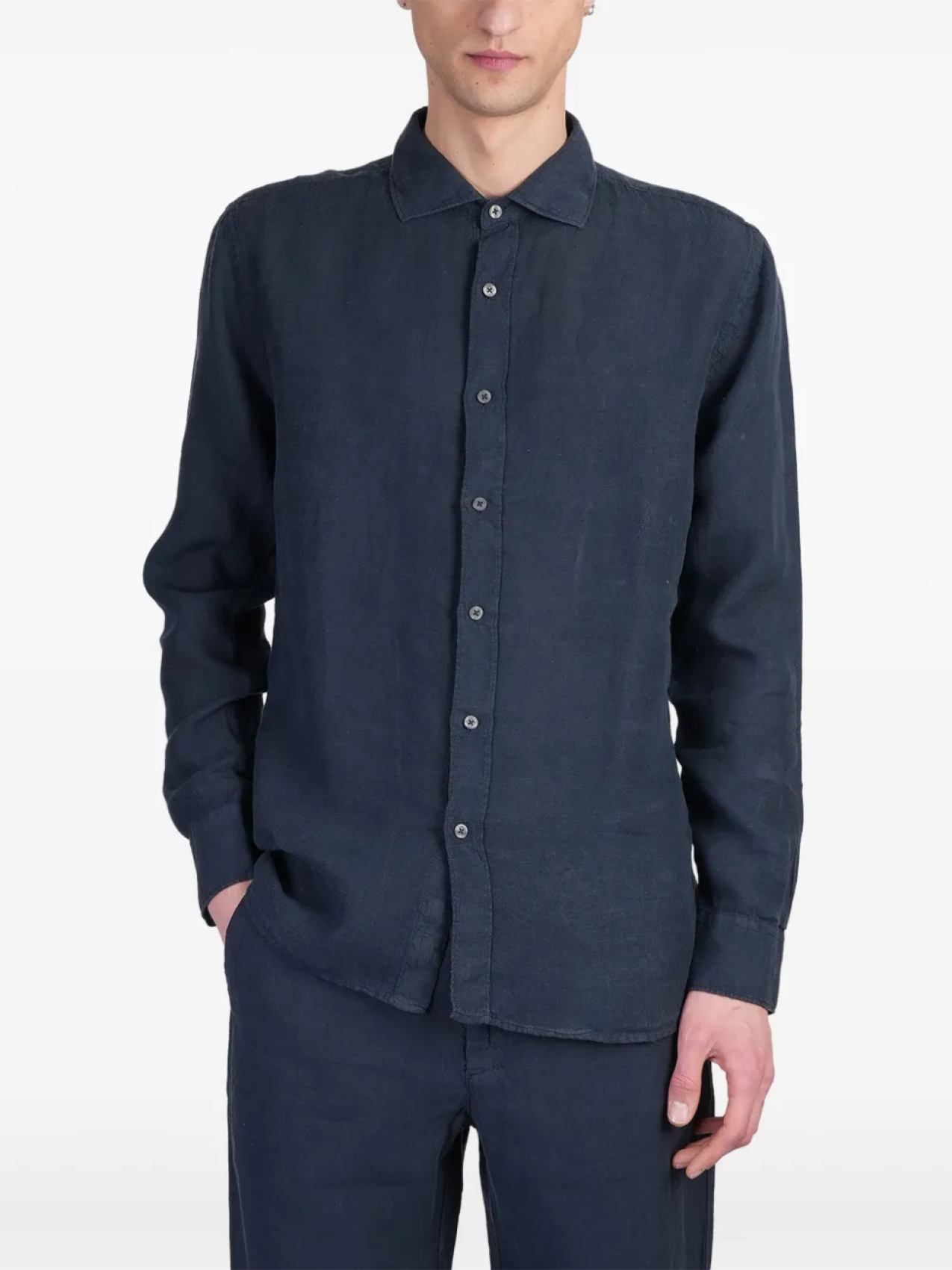 Льняная рубашка 120% Lino, синий
Льняная рубашка 120% Lino, синий