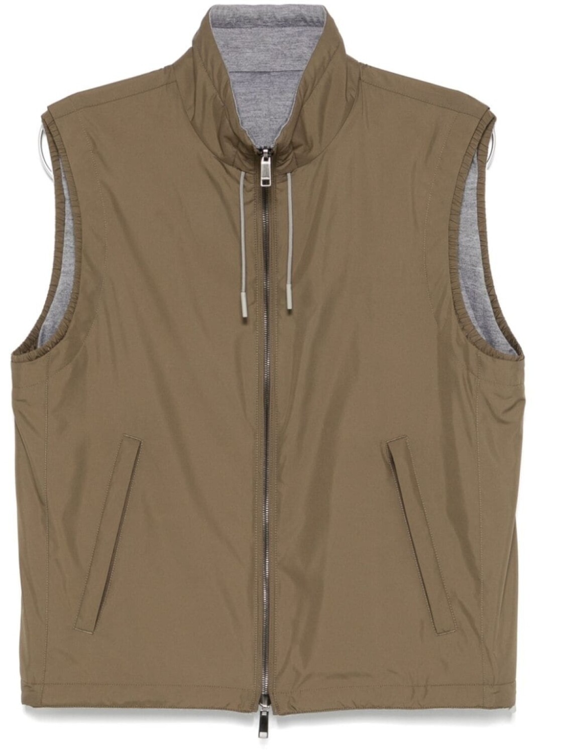 Zegna двусторонний жилет, зеленый
Zegna двусторонний жилет, зеленый