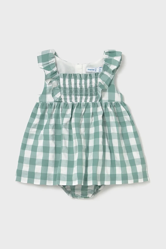 Детское хлопковое платье Mayoral, бирюзовый
Детское хлопковое платье Mayoral, бирюзовый