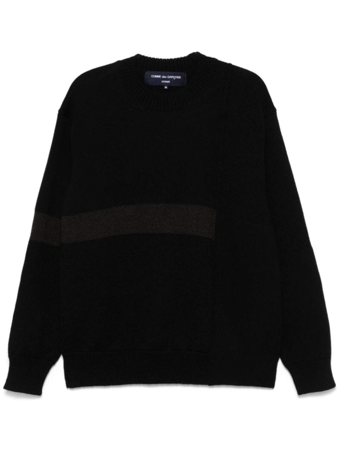 Comme des Garçons Homme свитер в рубчик, черный
Comme des Garçons Homme свитер в рубчик, черный