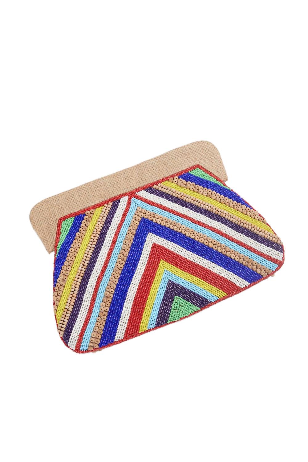 Vee Handmade Бисерный клатч в разноцветном дизайне ETHNiQUE, мультиколор
Vee Handmade Бисерный клатч в разноцветном дизайне ETHNiQUE, мультиколор