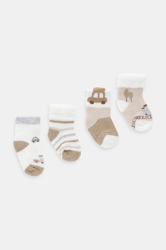 4 пары детских носков Mayoral Newborn, бежевый
4 пары детских носков Mayoral Newborn, бежевый