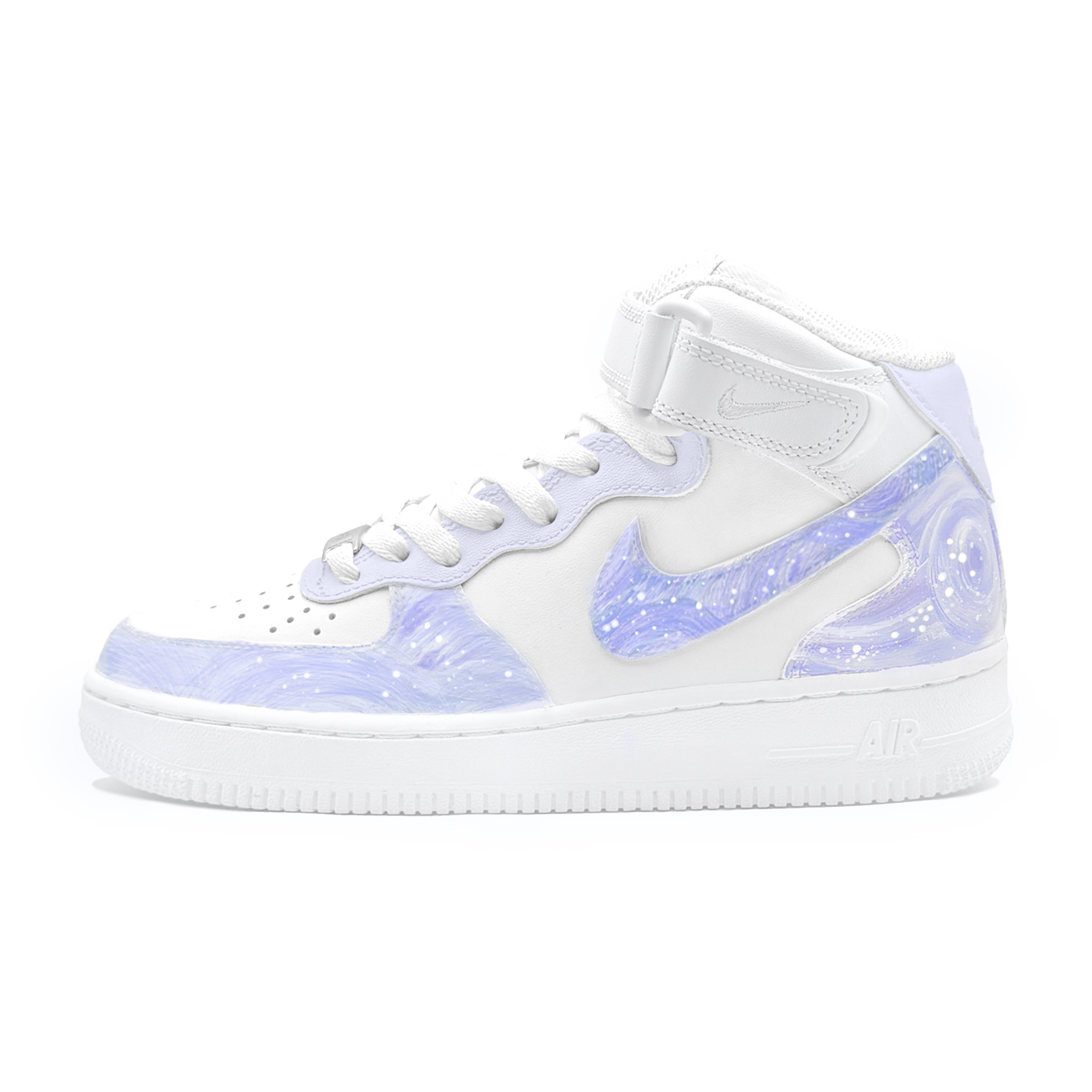 Кроссовки Air Force 1 Misty X First Culture Abrasion Resistant Balance Mid top мужские, цвет White Nike, фиолетовый
Кроссовки Air Force 1 Misty X First Culture Abrasion Resistant Balance Mid top мужские, цвет White Nike, фиолетовый