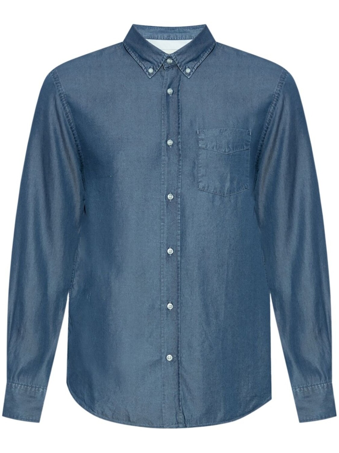 Рубашка Officine Generale из лиоцелла, синий
Рубашка Officine Generale из лиоцелла, синий