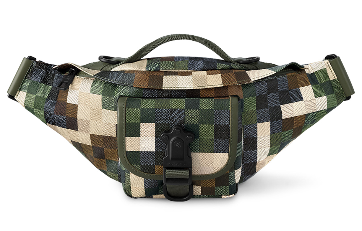 LOUIS VUITTON Мужская поясная сумка камуфляж
LOUIS VUITTON Мужская поясная сумка камуфляж