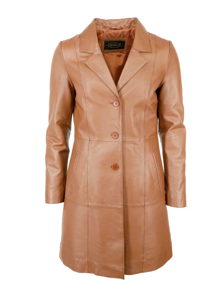 Кожаная куртка JCC Ledermantel IK14-2, коричневый
Кожаная куртка JCC Ledermantel IK14-2, коричневый