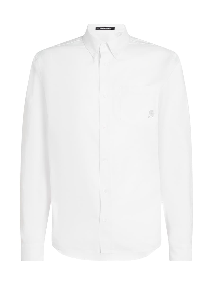 Рубашка на пуговицах классического кроя Karl Lagerfeld, белый
Рубашка на пуговицах классического кроя Karl Lagerfeld, белый