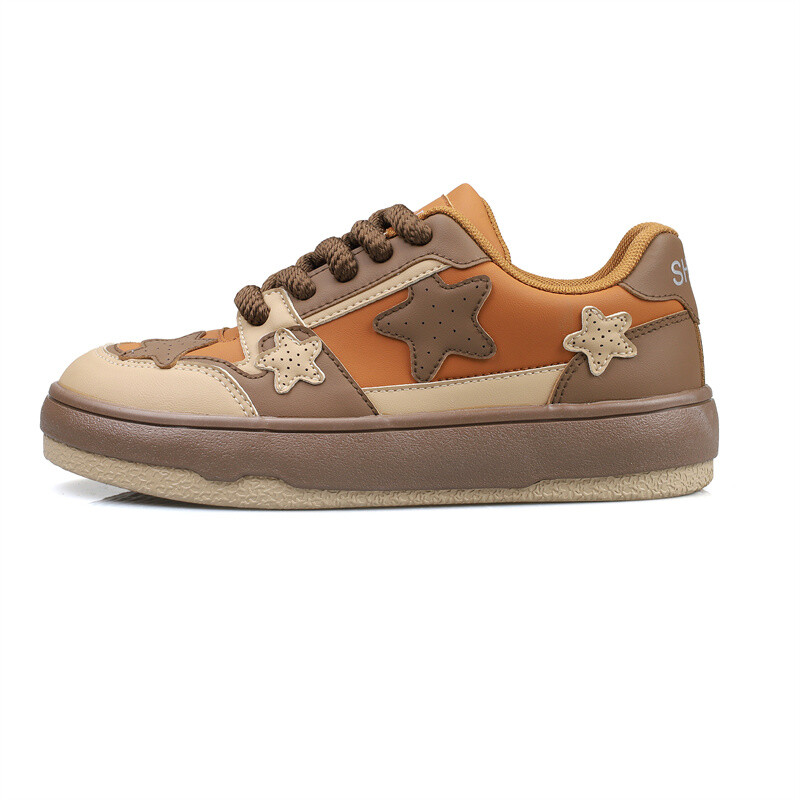 Кеды, скейтборд обувь женская низкая коричневый B10Crown
Кеды, скейтборд обувь женская низкая коричневый B10Crown