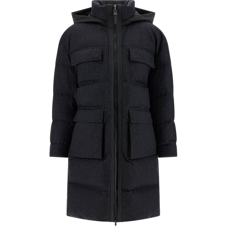 Стеганая куртка на молнии Brunello Cucinelli, серый
Стеганая куртка на молнии Brunello Cucinelli, серый