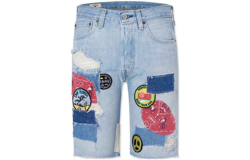 Джинсовые шорты мужские светло-голубые Levi’S, светло-голубой
Джинсовые шорты мужские светло-голубые Levi’S, светло-голубой