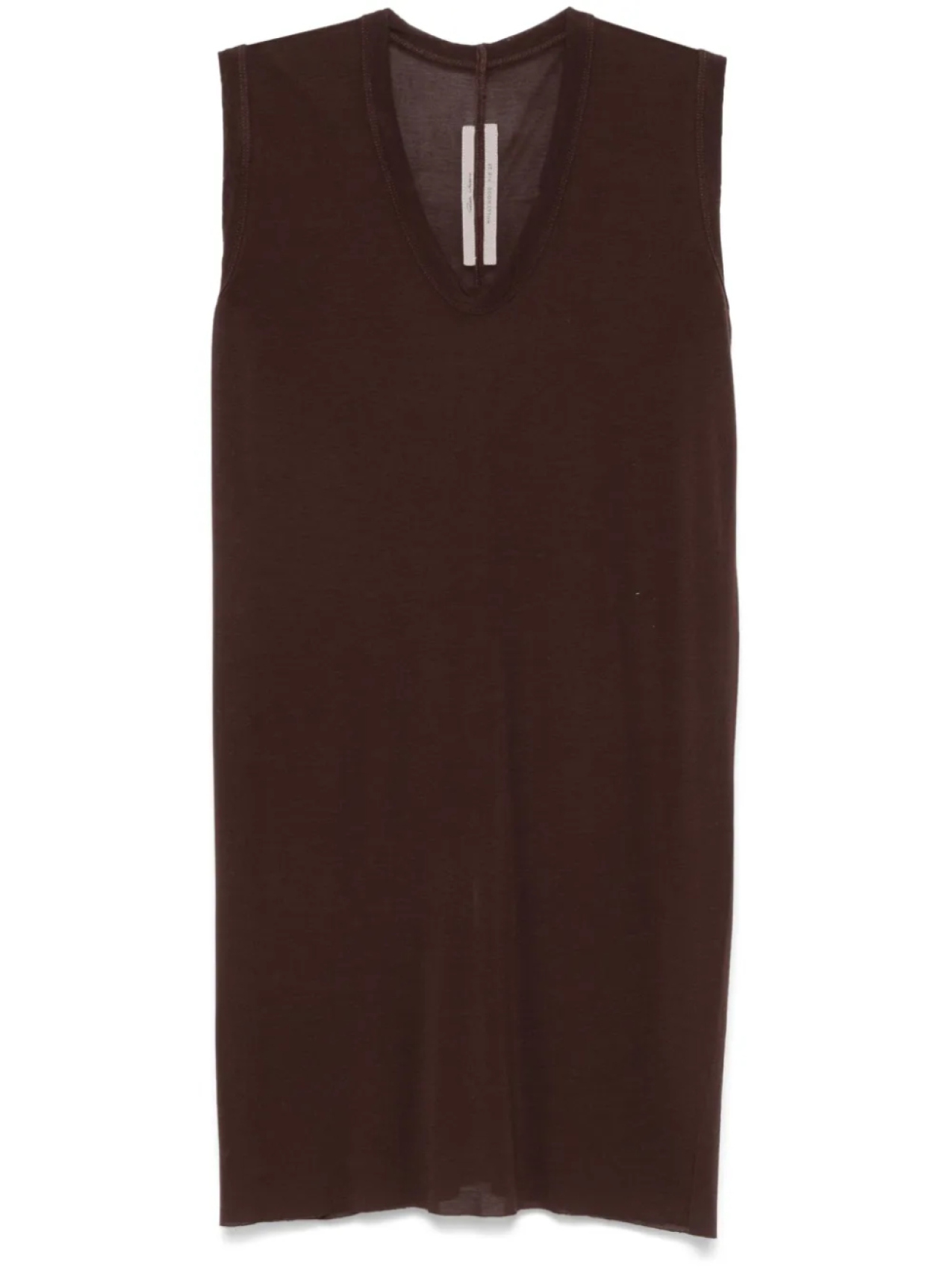 Топ с V-образным вырезом Rick Owens, коричневый
Топ с V-образным вырезом Rick Owens, коричневый