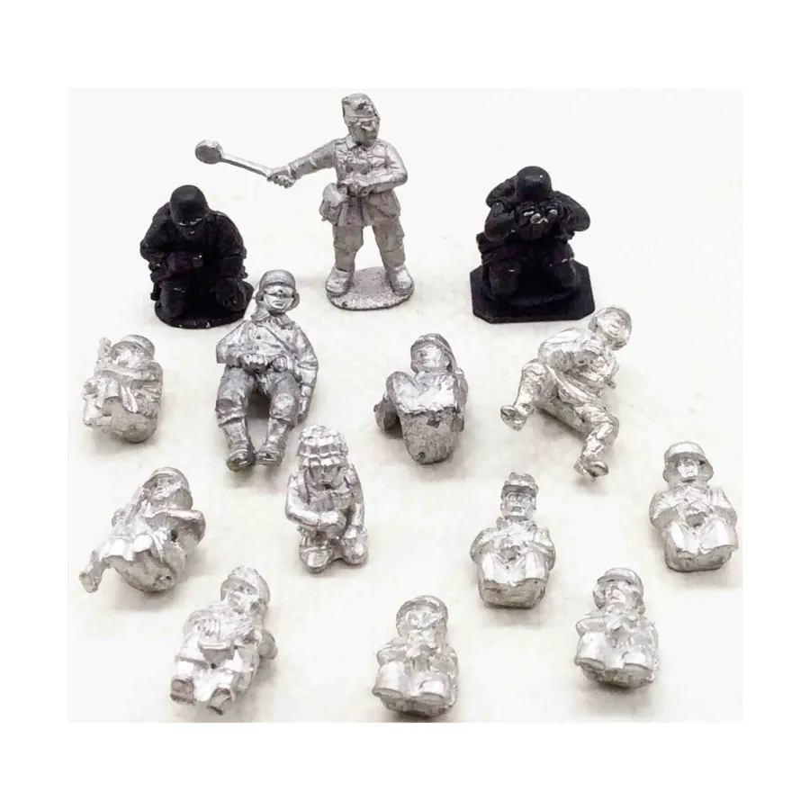 Коллекция немецких войск № 25, Miscellaneous Historical Miniatures- WWII - Loose Miniatures (28mm) (Unidentifiable Manufacturer)
Коллекция немецких войск № 25, Miscellaneous Historical Miniatures- WWII - Loose Miniatures (28mm) (Unidentifiable Manufacturer)