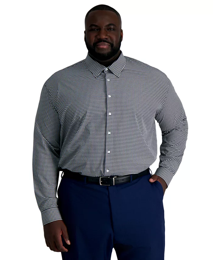 Рубашка Smart Wash Classic Fit для мужчин больших и высоких размеров Haggar, черный
Рубашка Smart Wash Classic Fit для мужчин больших и высоких размеров Haggar, черный