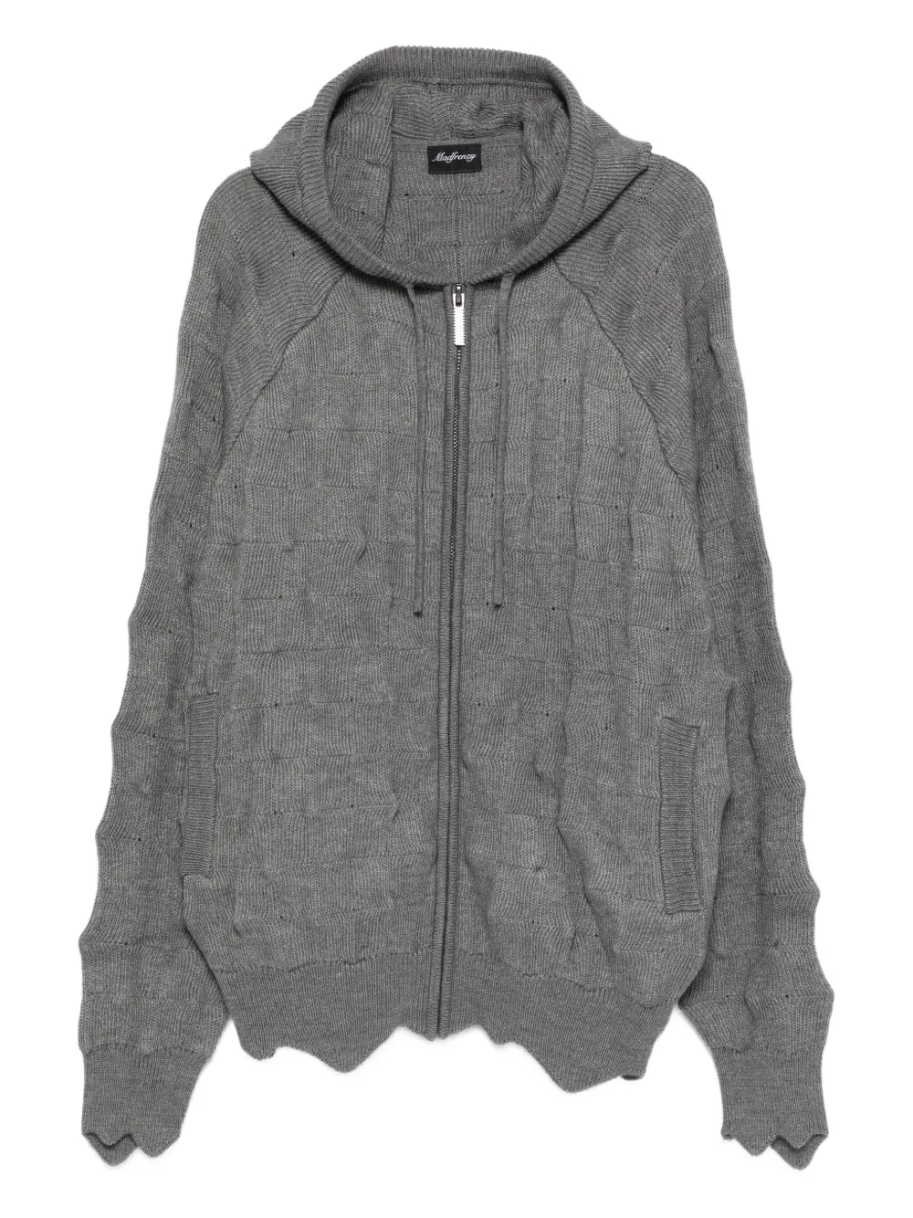 Худи Spiked на молнии Madfrenzy, серый
Худи Spiked на молнии Madfrenzy, серый