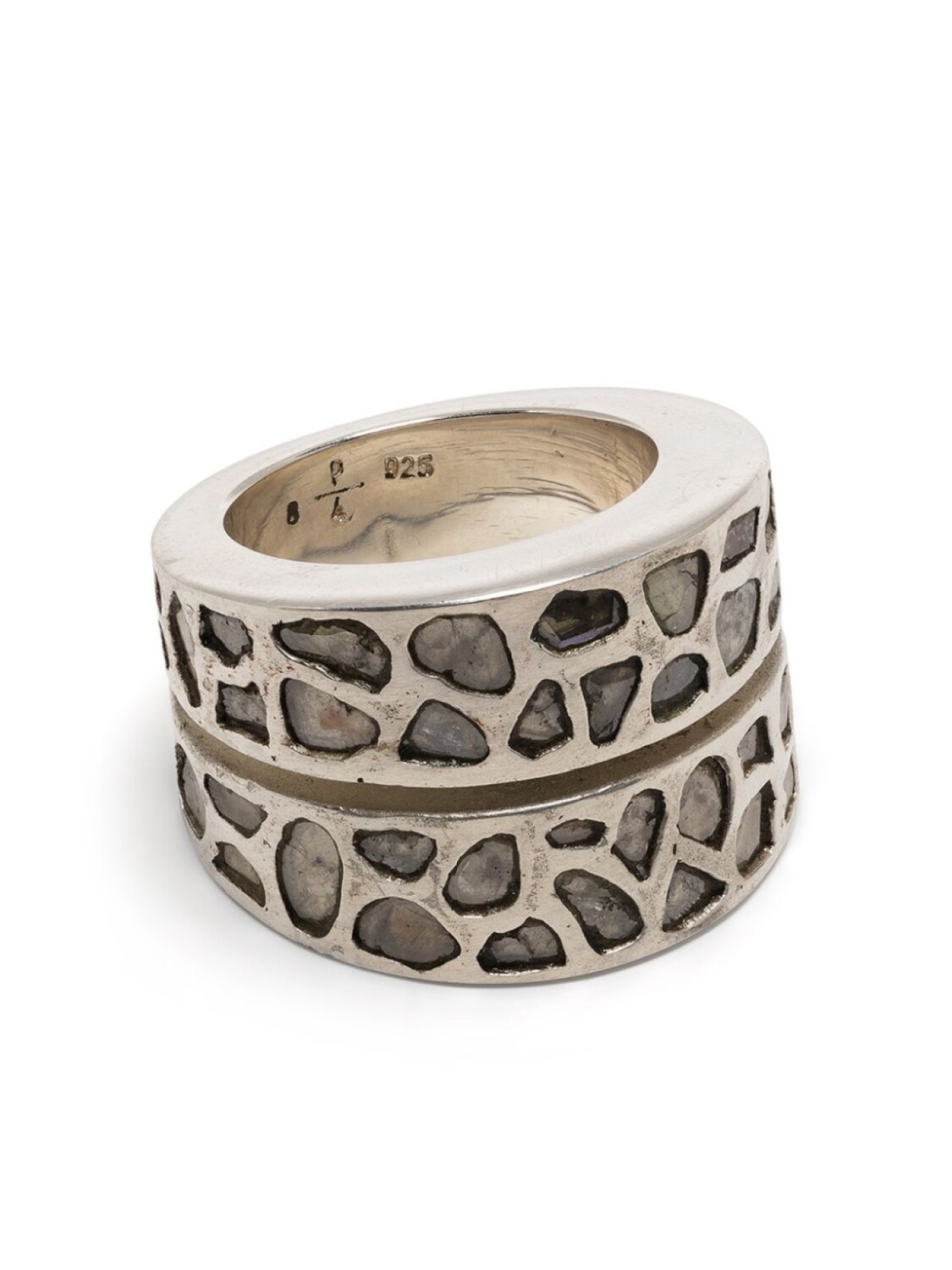 Серебряное кольцо с бриллиантами Parts of Four, серебряный
Серебряное кольцо с бриллиантами Parts of Four, серебряный