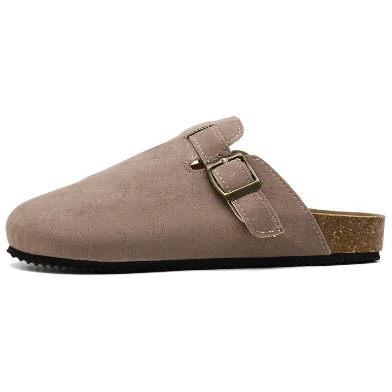 JIETEGONGYANG Биркенштоки унисекс серые, цвет Gray 
JIETEGONGYANG Биркенштоки унисекс серые, цвет Gray