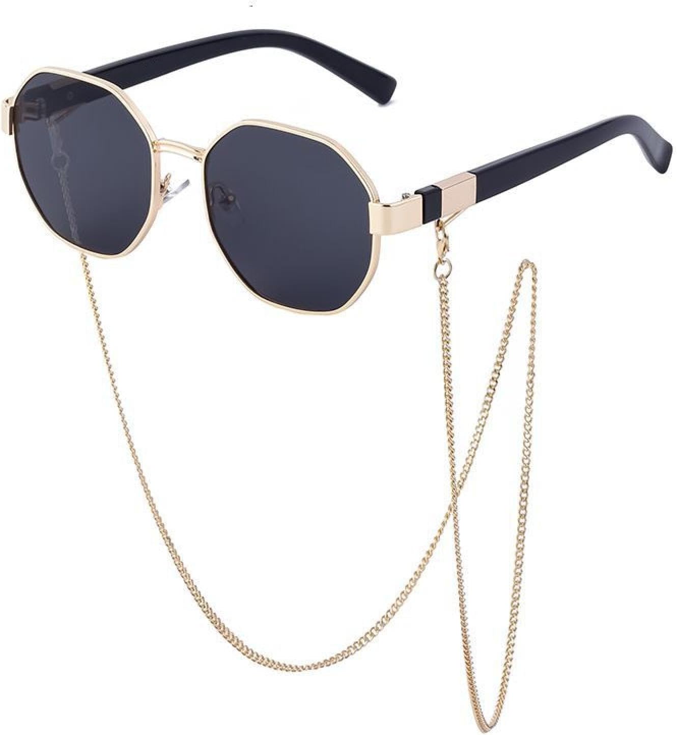 Женские восьмиугольные солнцезащитные очки с цепочкой, роскошные винтажные очки в стиле стимпанк, солнцезащитные очки с защитой от УФ-излучения UV400 TYUVIVO, C3goldblack
Женские восьмиугольные солнцезащитные очки с цепочкой, роскошные винтажные очки в стиле стимпанк, солнцезащитные очки с защитой от УФ-излучения UV400 TYUVIVO, C3goldblack