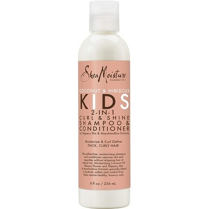 Шампунь и кондиционер Kids Curl & Shine 2-в-1, 237 мл, Shea Moisture
Шампунь и кондиционер Kids Curl & Shine 2-в-1, 237 мл, Shea Moisture