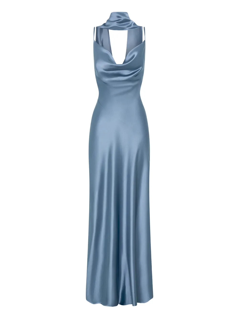Платье макси с воротником-хомутом Nicholas, синий
Платье макси с воротником-хомутом Nicholas, синий