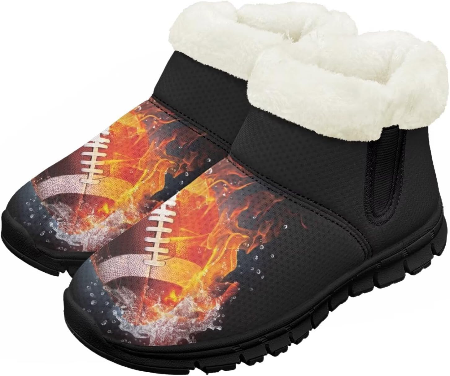 Мальчики Девочки Зимние теплые ботинки Нескользящие легкие уличные ботинки для ходьбы в холодную погоду Chririnla, Flame Football
Мальчики Девочки Зимние теплые ботинки Нескользящие легкие уличные ботинки для ходьбы в холодную погоду Chririnla, Flame Football
