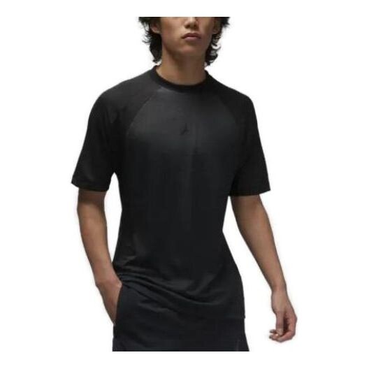 Футболка dri fit sport с коротким рукавом, размер азии Air Jordan, черный 
Футболка dri fit sport с коротким рукавом, размер азии Air Jordan, черный