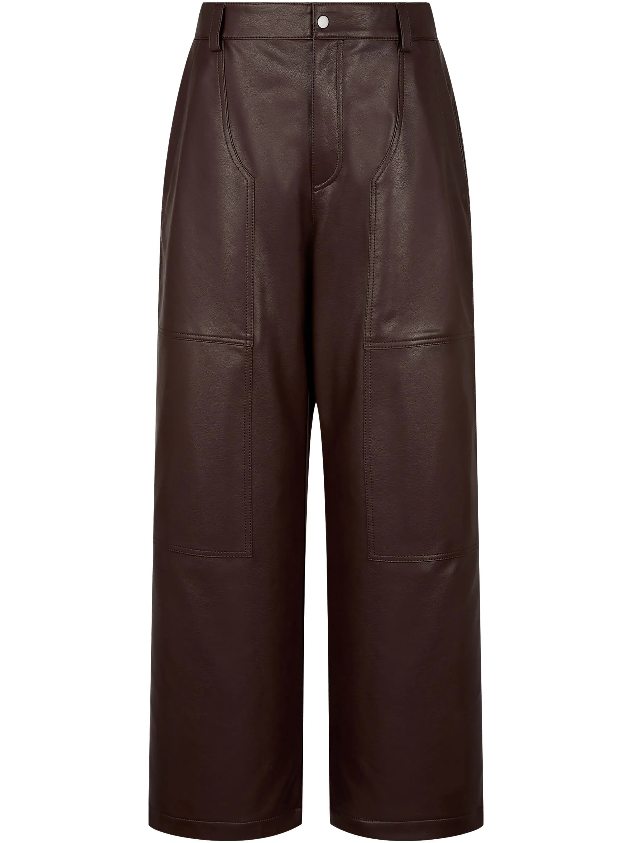 Брюки с застежкой на пуговицах Tomboy, коричневый
Брюки с застежкой на пуговицах Tomboy, коричневый