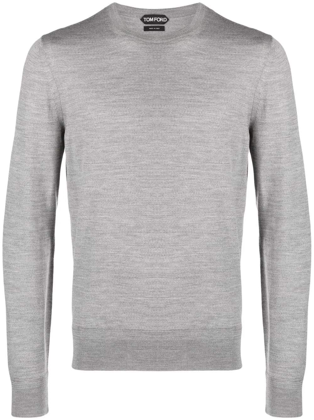 Шерстяной джемпер тонкой вязки TOM FORD, серый
Шерстяной джемпер тонкой вязки TOM FORD, серый