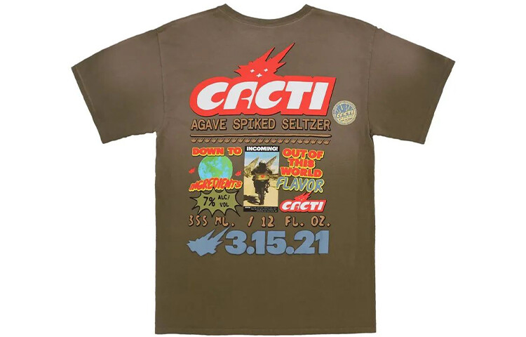 Футболка унисекс коричневая Travis Scott, коричневый
Футболка унисекс коричневая Travis Scott, коричневый