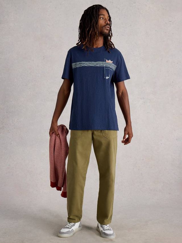 Футболка Abersoch Ocean Cotton с коротким рукавом и круглым вырезом White Stuff
Футболка Abersoch Ocean Cotton с коротким рукавом и круглым вырезом White Stuff