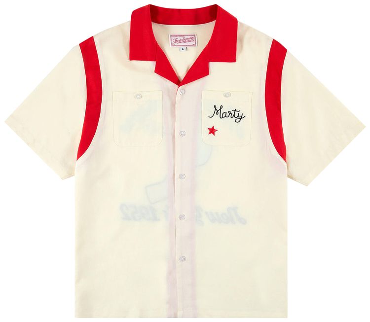 Рубашка GOLF WANG x Marty Supreme Button Up, кремовый
Рубашка GOLF WANG x Marty Supreme Button Up, кремовый