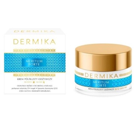 Meritum Forte питательный полужирный крем для дня и ночи 50мл Assorted
Meritum Forte питательный полужирный крем для дня и ночи 50мл Assorted