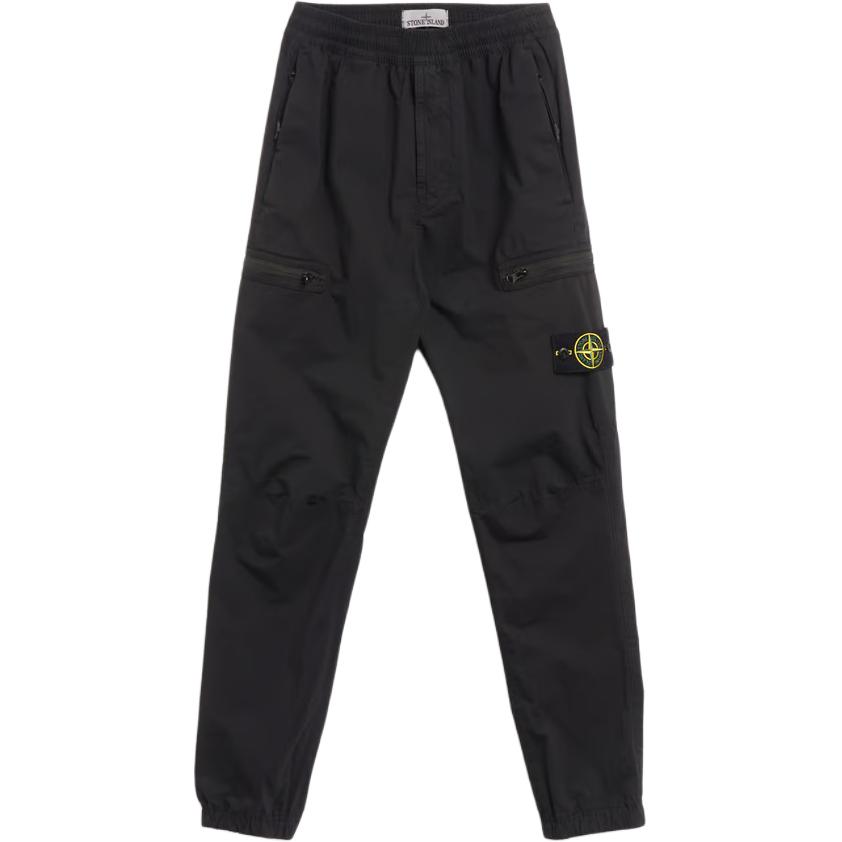 Брюки Compass Badge с зауженными штанинами STONE ISLAND, черные
Брюки Compass Badge с зауженными штанинами STONE ISLAND, черные