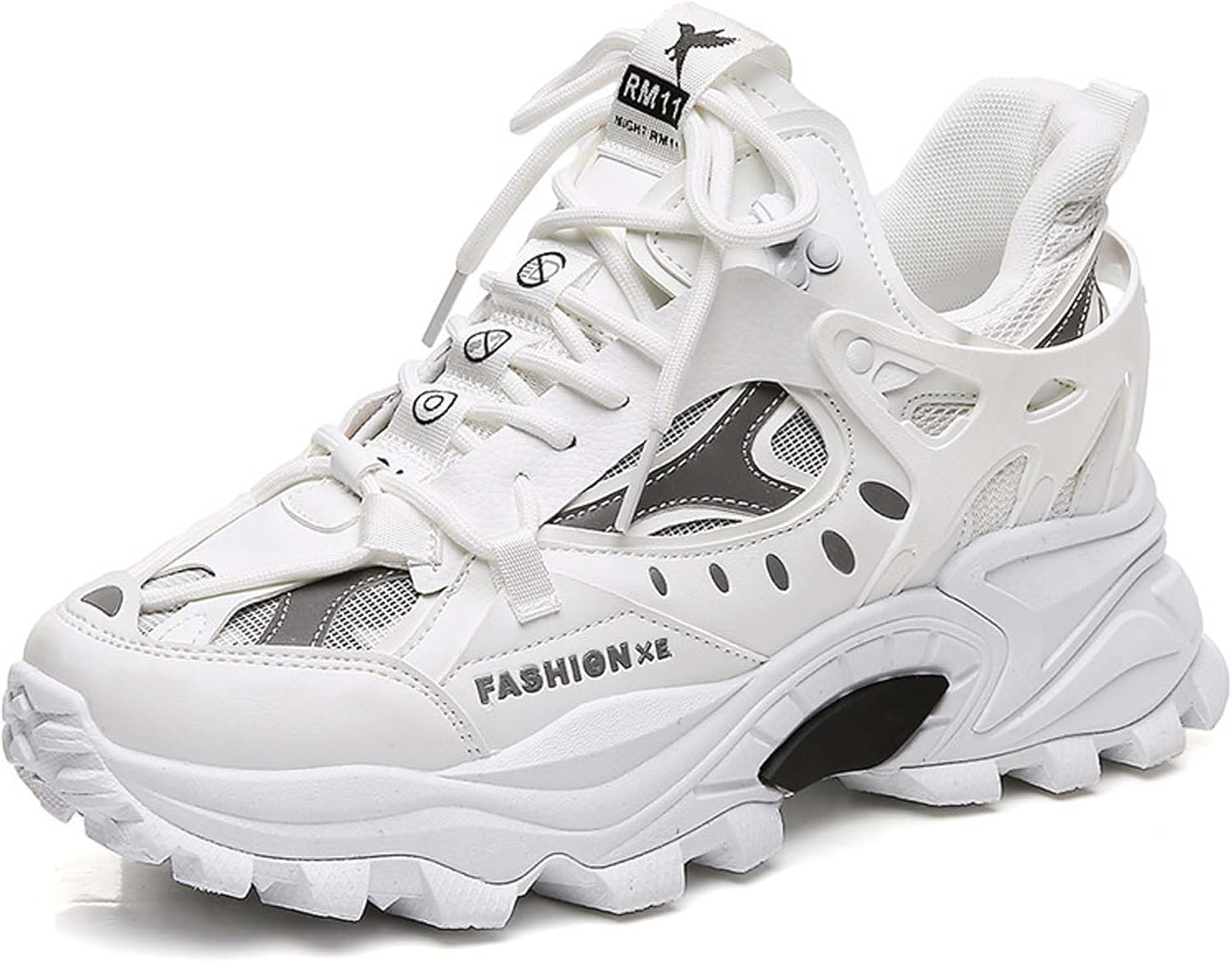 Мужские кроссовки с толстой подошвой, модные с шнуровкой, высокие повседневные обувь, удобные для ходьбы, бега, тенниса, для улицы, с противоскользящей подошвой, тренировочные и беговые туфли Dzbajrqm, белый
Мужские кроссовки с толстой подошвой, модные с шнуровкой, высокие повседневные обувь, удобные для ходьбы, бега, тенниса, для улицы, с противоскользящей подошвой, тренировочные и беговые туфли Dzbajrqm, белый