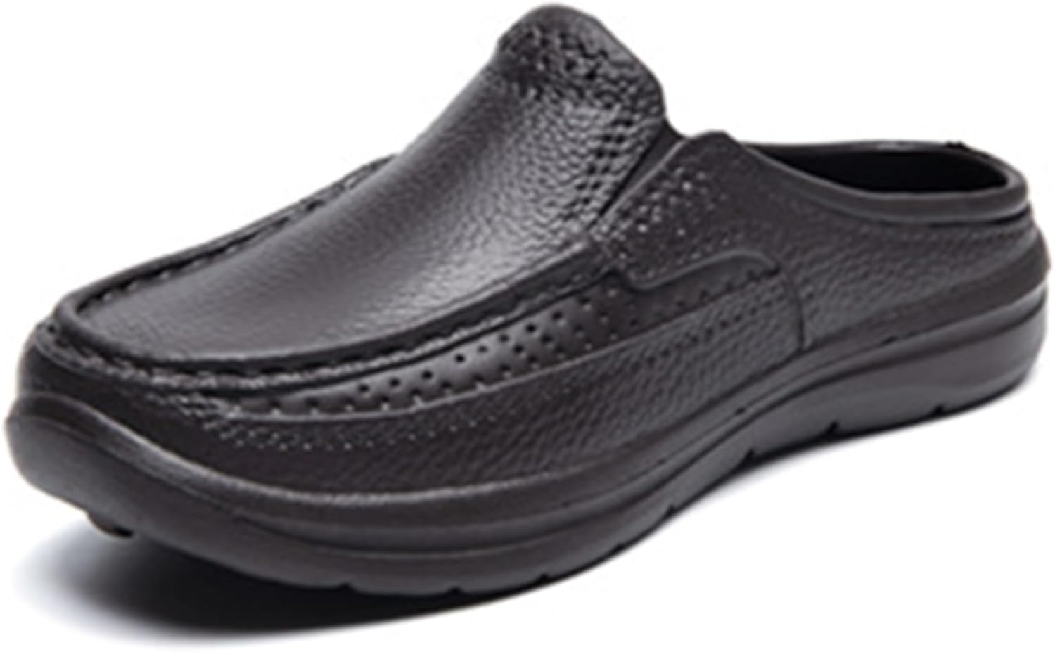 Мужские кожаные мюли и сабо Dhaey, для улицы, с перфорацией, удобные, легкие лоферы, коричневый
Мужские кожаные мюли и сабо Dhaey, для улицы, с перфорацией, удобные, легкие лоферы, коричневый