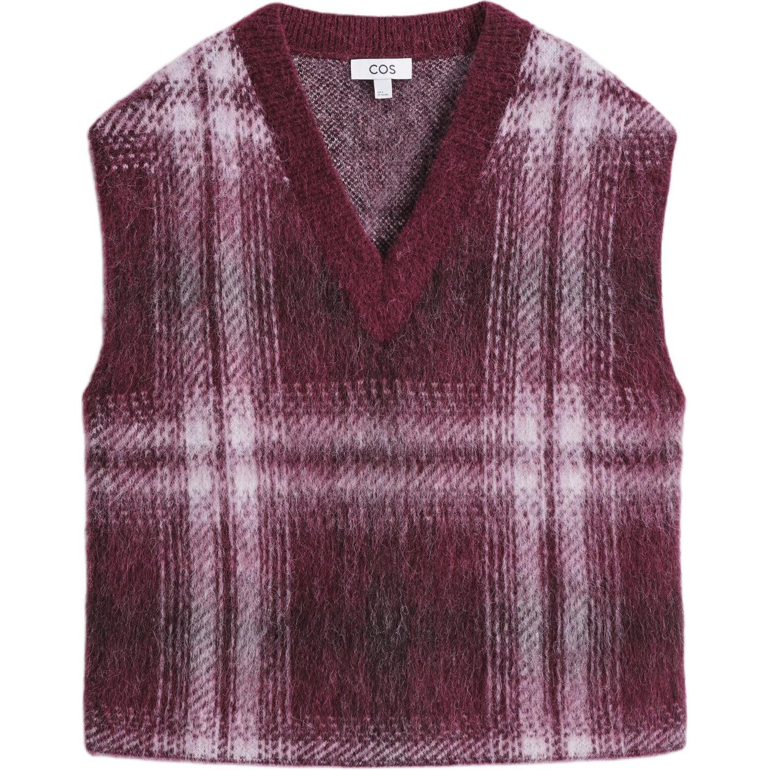 COS Топ-майка женская бордовая
COS Топ-майка женская бордовая