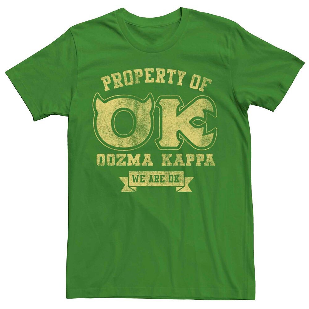 Мужская футболка Disney Pixar Monsters University Oozma Kappa Frat Licensed Character, цвет Kelly Heather
Мужская футболка Disney Pixar Monsters University Oozma Kappa Frat Licensed Character, цвет Kelly Heather