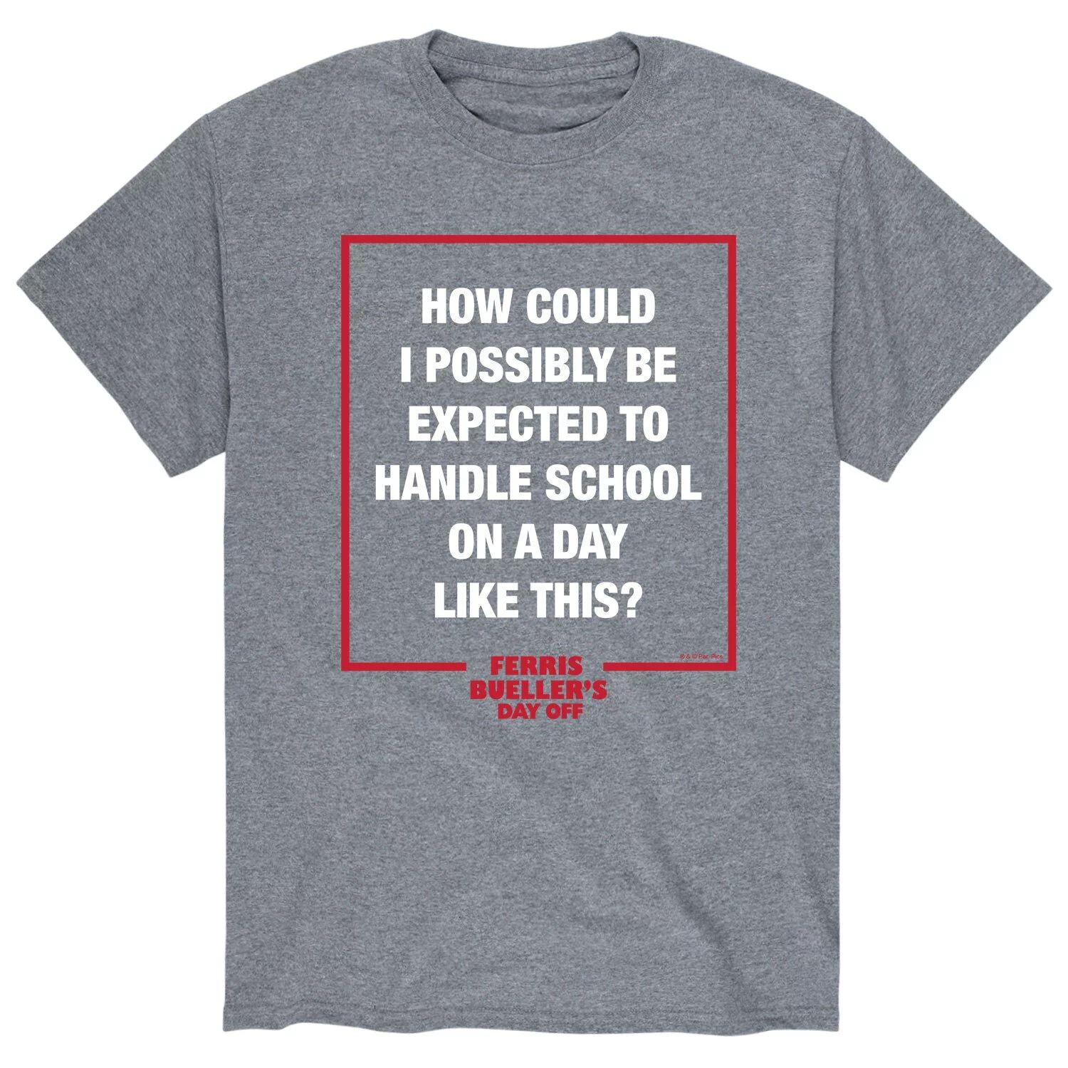 Мужская футболка Ferris Buellers Day Off Licensed Character
Мужская футболка Ferris Buellers Day Off Licensed Character