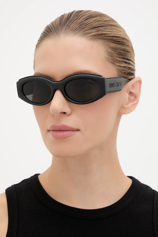 Солнцезащитные очки Jimmy Choo, черный
Солнцезащитные очки Jimmy Choo, черный