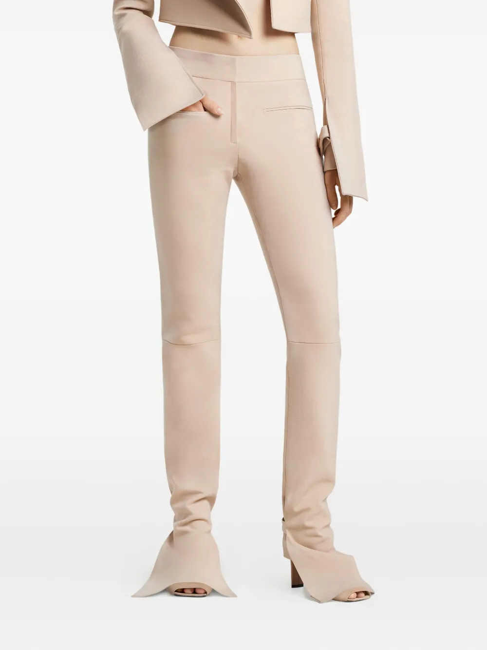 Брюки bootcut Courrèges, нейтральный
Брюки bootcut Courrèges, нейтральный